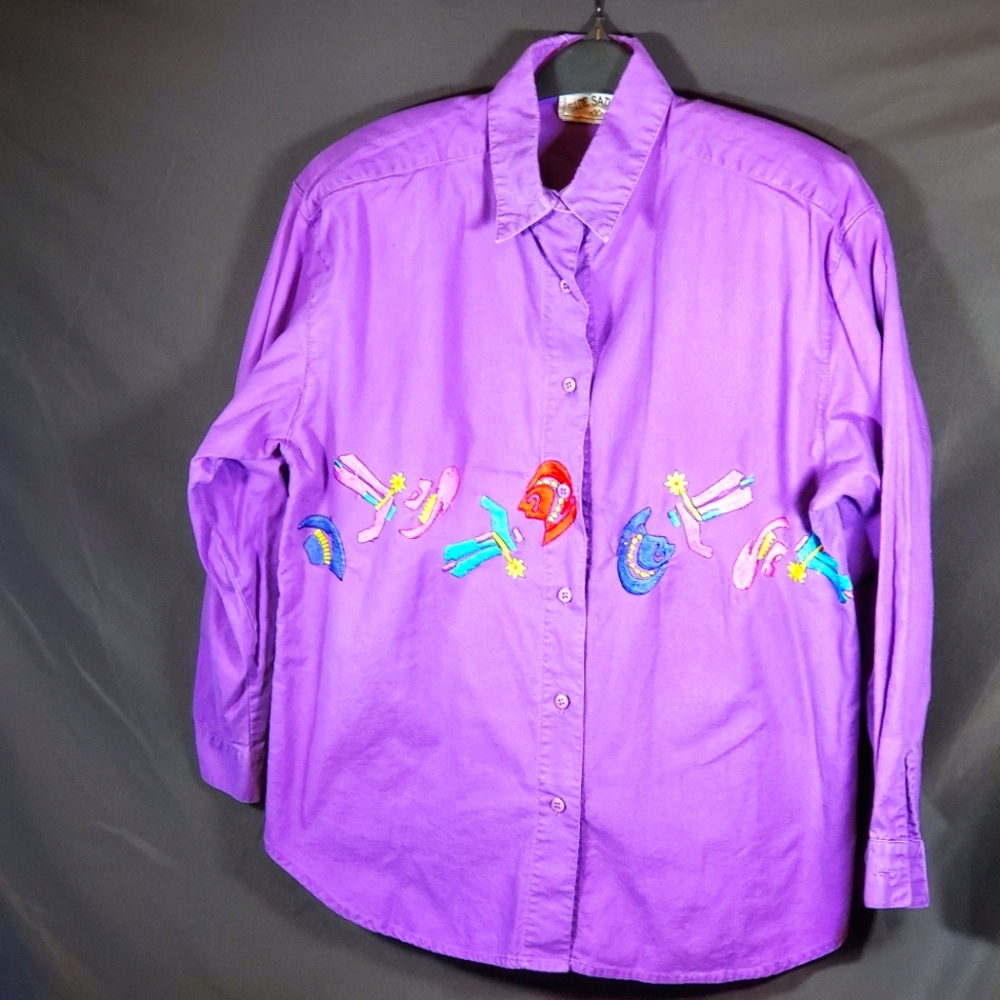 Vintage Side Saddle Western Shirt